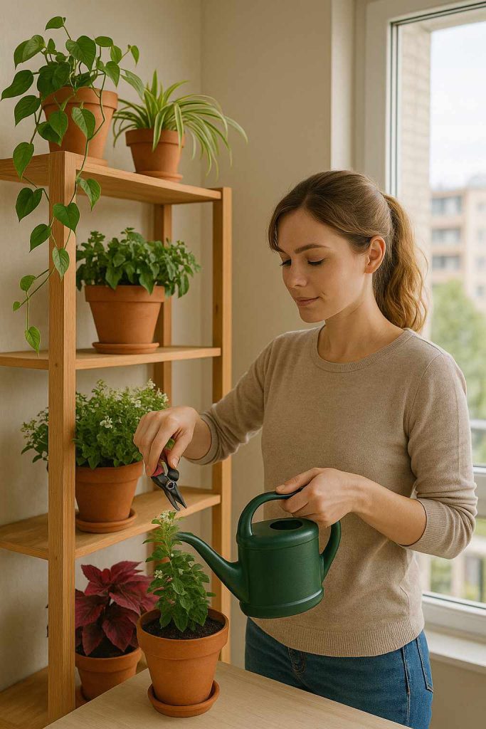 Cuidados Essenciais para Manter seu Jardim de Apartamento Bonito