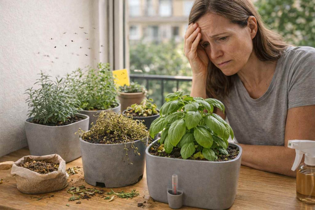 Erros comuns no cultivo de ervas