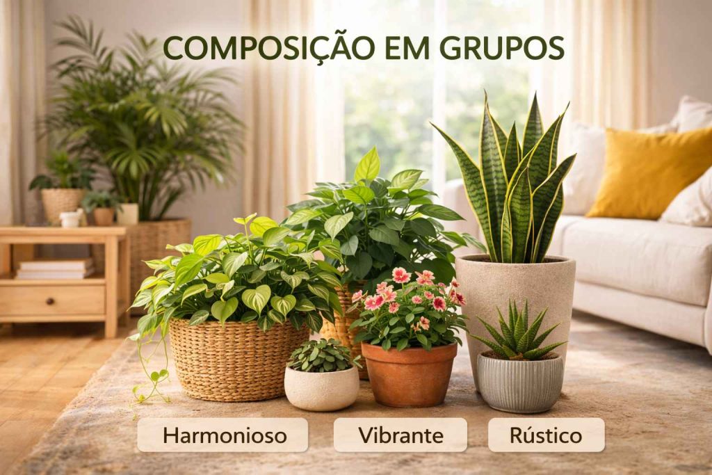 Composição em grupos