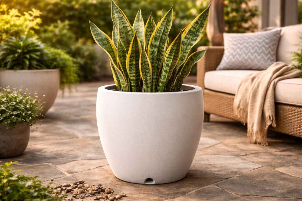 Vaso de Fibra de Vidro