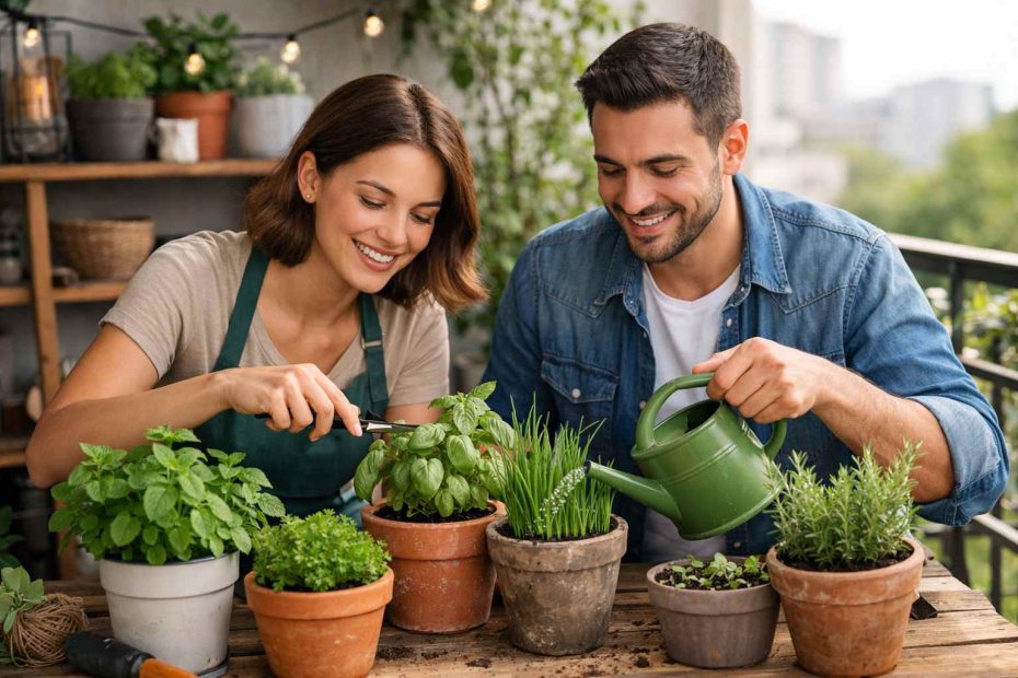 Como Cultivar Ervas Aromáticas em Casa e em Apartamentos